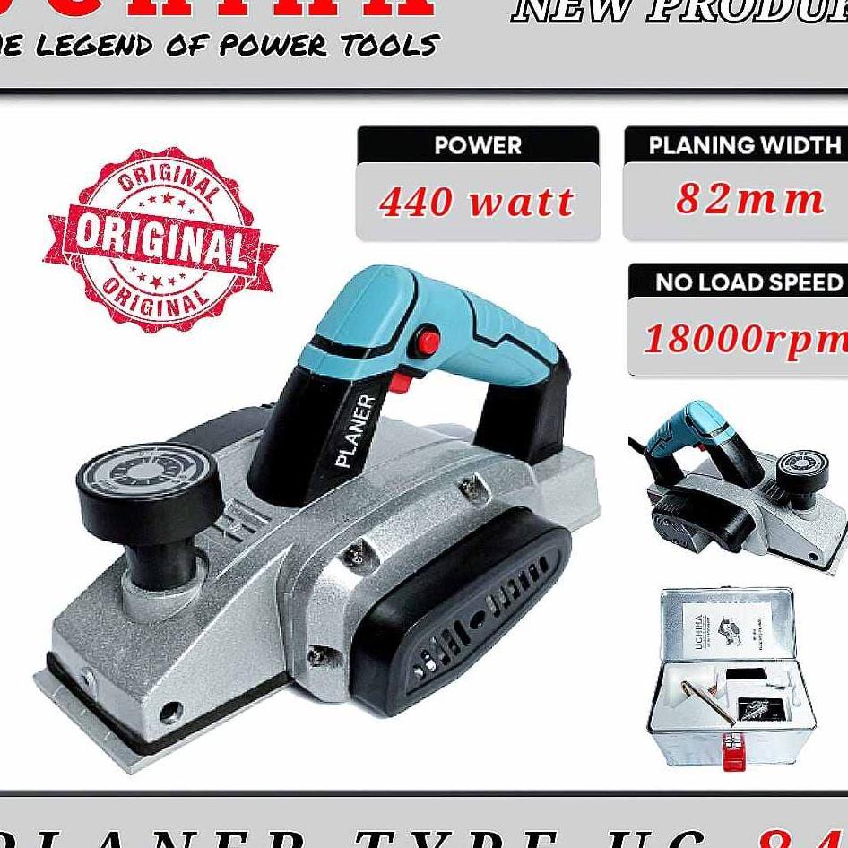 Mesin Ketam / Serut Kayu Uchiha Uc-82 Uc-84 440W