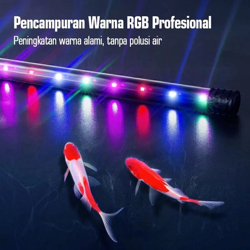 Promo Lampu Aquarium Celup 50 Cm 60 Cm 70 Cm Led Lampu Aquarium Celup 50Cm 60Cm 70Cm Lampu Led Aquar