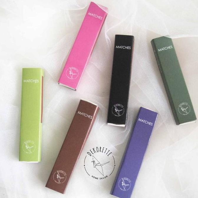 DEKORETTE - Korek api kayu aesthetic/Woodenstick/korek api panjang box