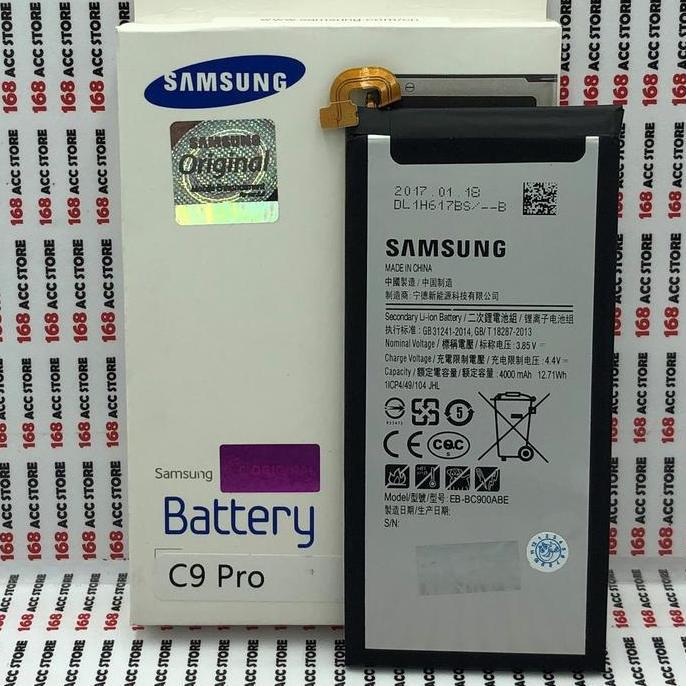 BATERAI SAMSUNG C9 PRO ORIGINAL