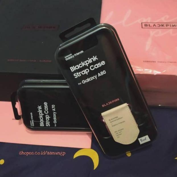 A50 A70 A80 Strap Case SIGNATURE BLACKPINK X Samsung Galaxy Edition