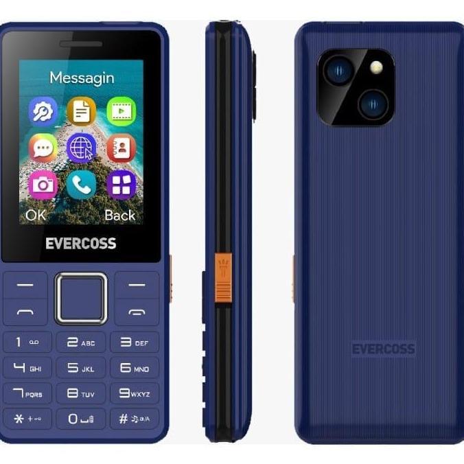 EVERCOSS N2C - LAYAR 2.4 INCH- RADIO TANPA HEADSET- GARANSI RESMI