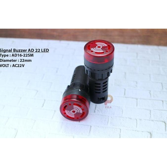 Signal Buzzer AD 22 LED / Pilot lamp Buzzer original