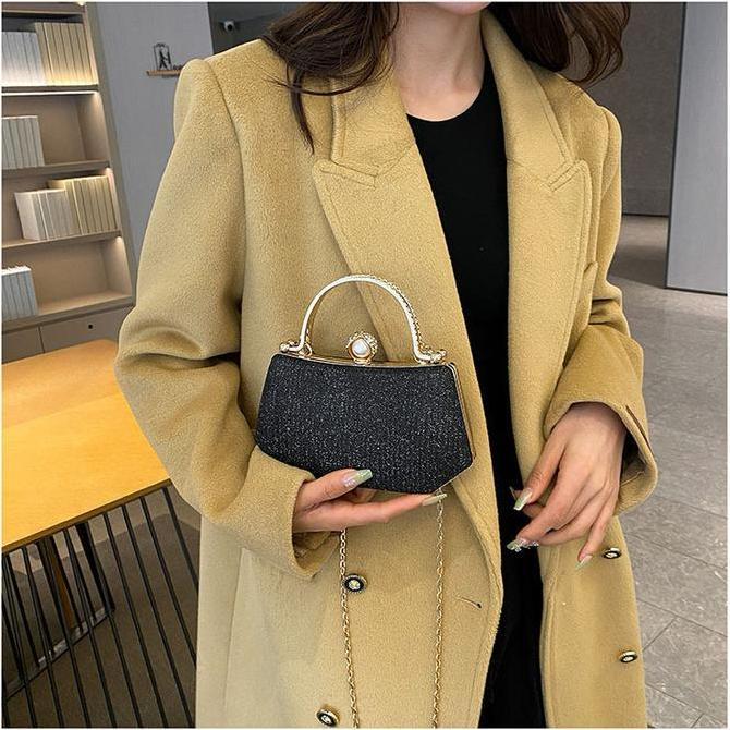 DR295 - Clutch Pesta Mewah FF 1922 - Tas Pesta Wanita Kekinian - Clutch Elegan