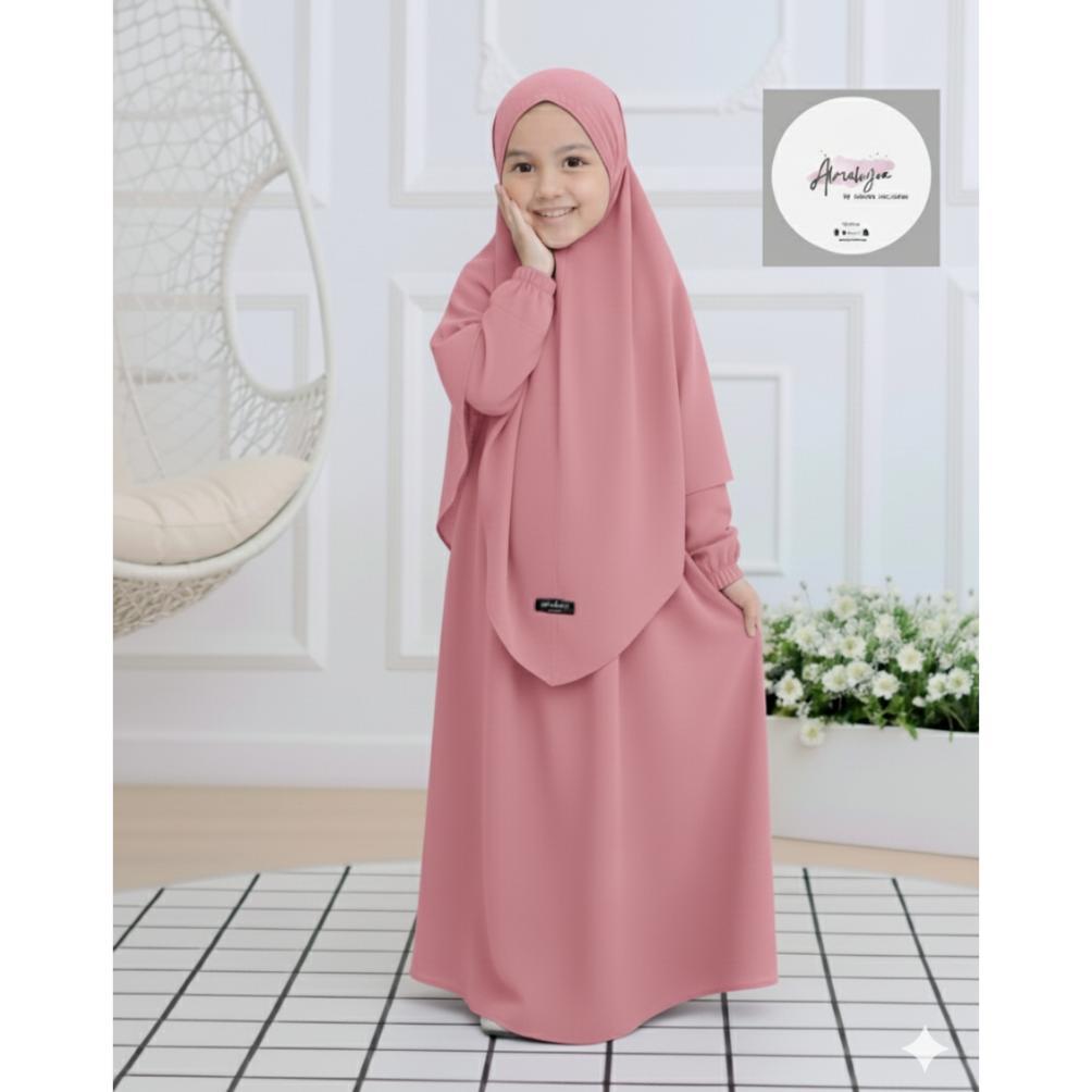Terbaru Baju Syar'I Anak PerempuanSyar'I Anak Perempuan Bahan Cringkle