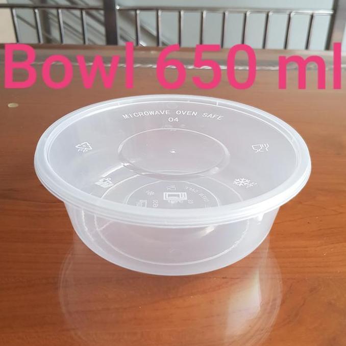 Thinwall Mangkok 650Ml Thinwall Bulat 650Ml