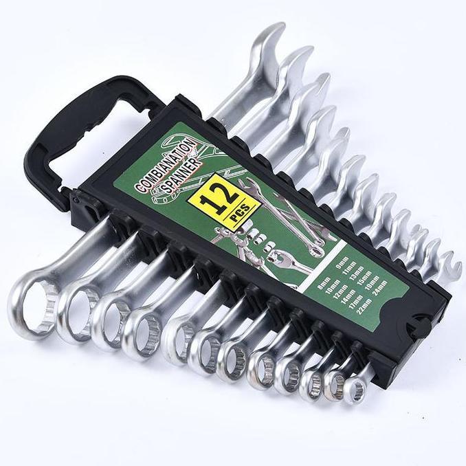 NOXAZA Kunci Ring Pas Set 8 Pcs Kagon Kaikai 6MM - 22MM High Quality/kunci lengkap full set/kunci 1s