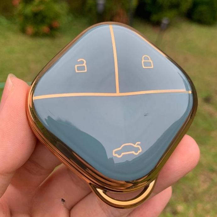GHURDI Cover Sarung Kunci Air Ev Binguo Ev Sarung Remote Wuling Cloud Ev  Cover Casing 2024 New Keyl
