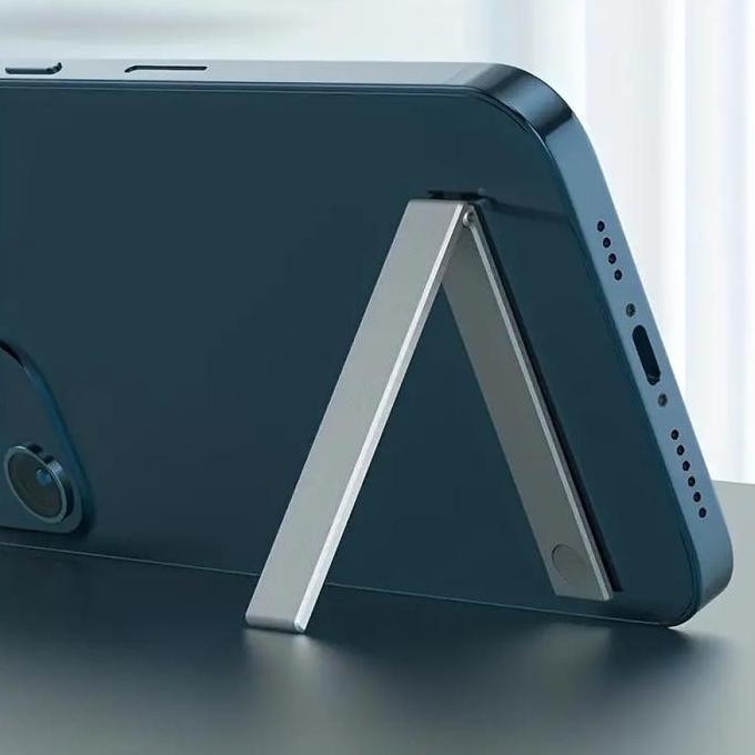 GHURDI Ultra Thin Stick-On Adjustable Phone Stand Phone Holder