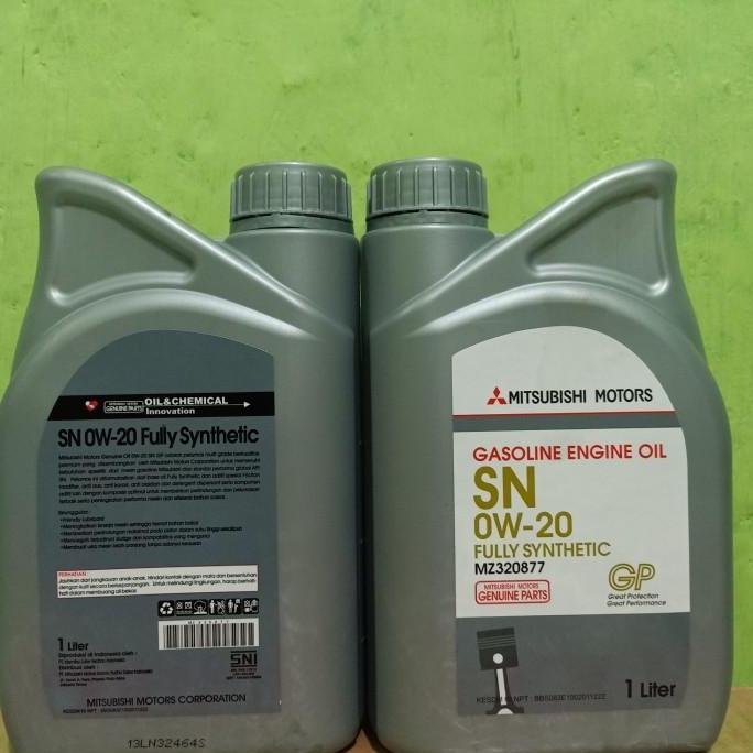oli mesin Mitsubishi 0w-20 full synthetic /oli mobil xpander outlander