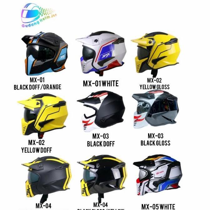 Helm JPX FullFace JPX MX 726 R MOT