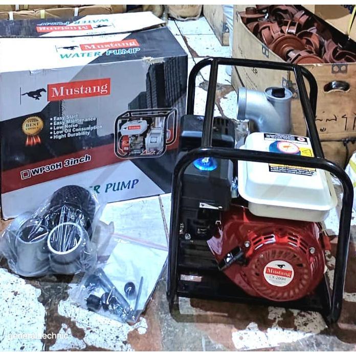 Waterpump WP30 Mustang Pompa Air Sawah WP30 Pompa Irigasi WP30 Alkon Pompa Sawah Mustang WP30H 3" x 