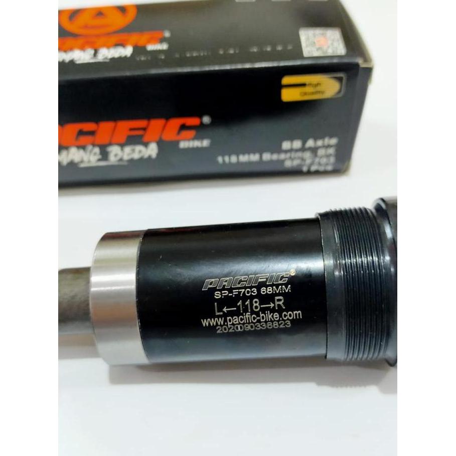 Murah Pacific BB bearing 118 Bottom Bracket sepeda lipat Non COD