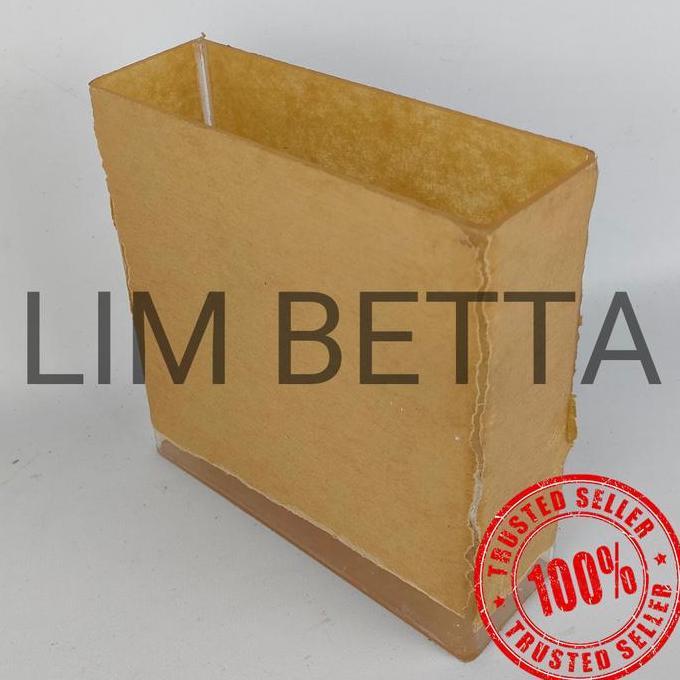 Wasihan500 - Aquarium Akrilik / Aquarium Foto Ikan UK P15xL5xT15