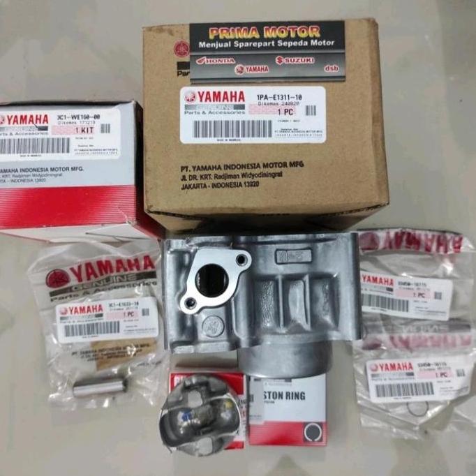 BEBAS ONGKIR - BLOK CYLINDER VIXION VIXION NEW R15 BLOK VIXION NEW R15 SET ORI YAMAHA