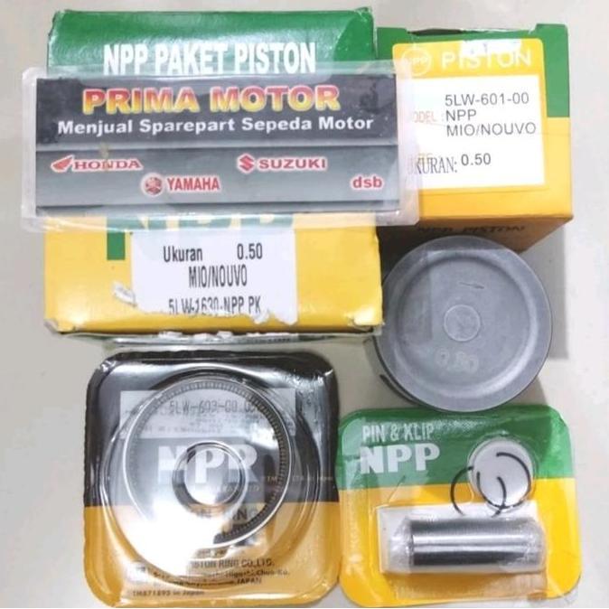 PISTON KIT NPP MIO SPORTY MIO SOUL OS STD 25 50 75 100 ORI NPP