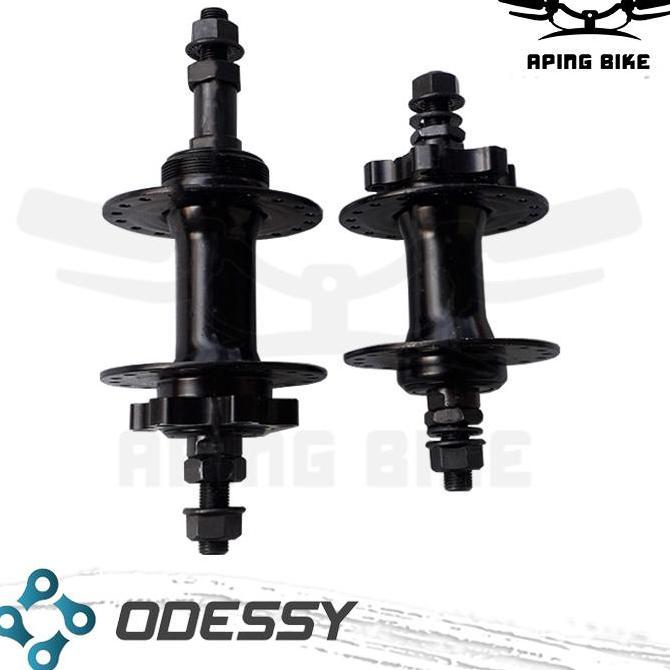 Murah Hub Freehub Sepeda Odessy Besi 36H 6 Bolt Discbrake MTB Lipat Non COD