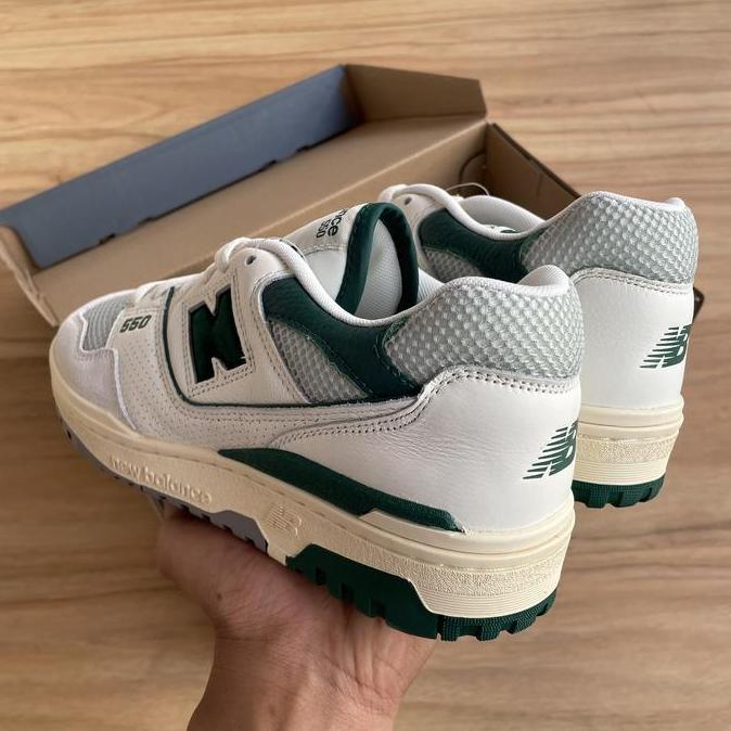 New Balance 550 Sea Salt Green ORIGINAL RESMI MAP Unisex sneakers