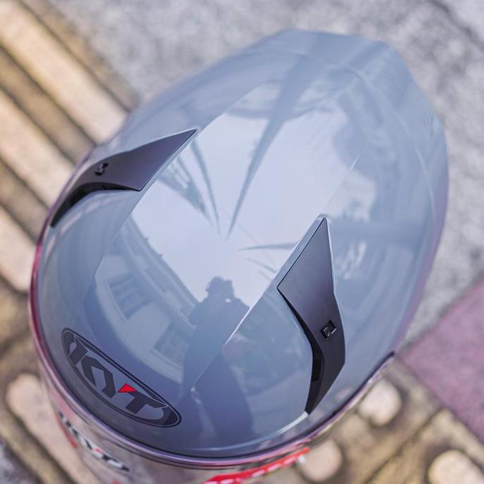 KYT TTR Jet Solid Gorilla Grey