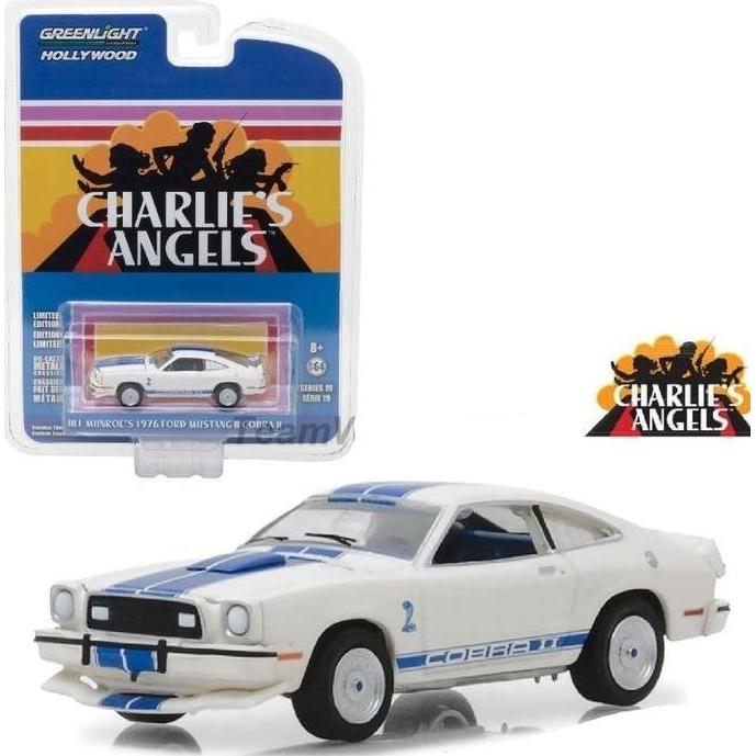 Promo 44790-A - Greenlight 1/64 Jill Munroe's 1976 Ford Mustang II Cobra II Diskon