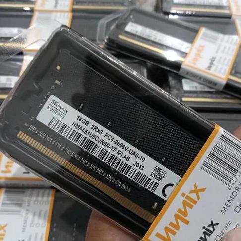 TERMURAH - MEMORY PC DDR4 16GB HYNIX 2666MHZ