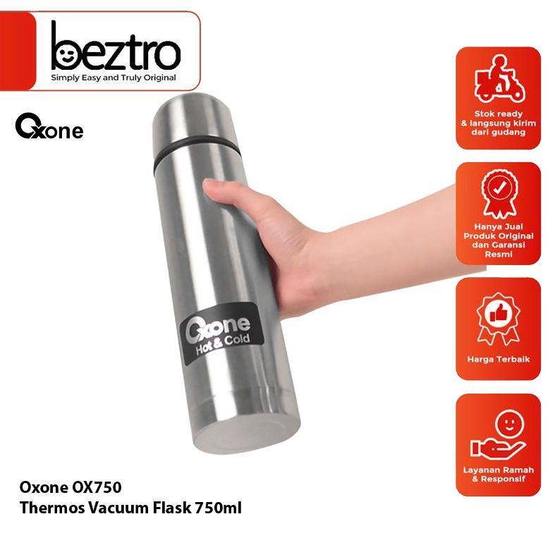 Oxone Thermos 0.75L OX750 Vacuum Flask Air Termos Air Dingin dan Panas OX-750