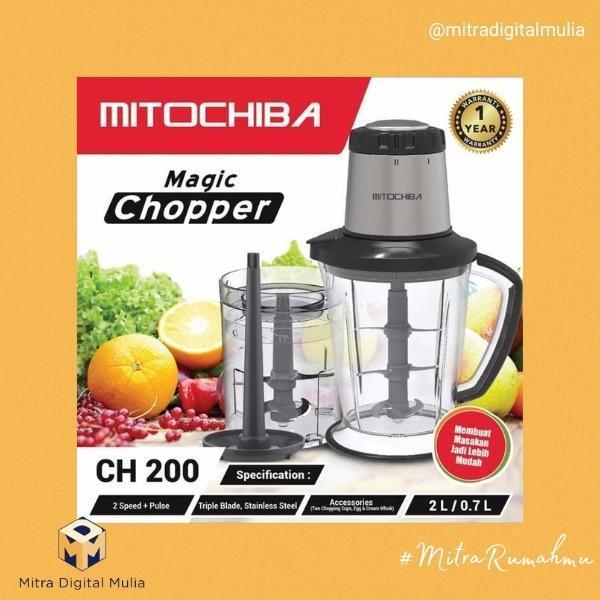 Mitochiba Ch-200 Food Chopper Pencacah Makanan Pisau Stainless Minuman