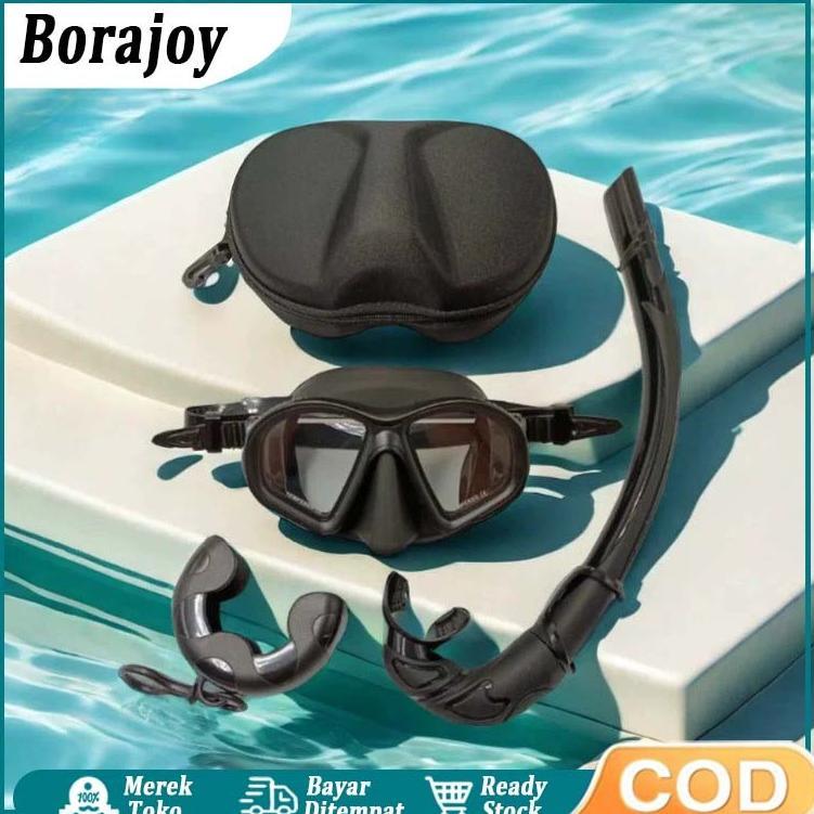 Masker Freedive Kacamata Low Volume Mask Panah Ikan Selam Spearfishing Freediving Snorkeling Free Di