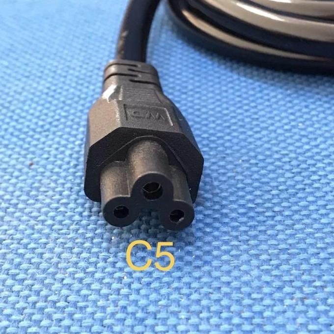 Inpoinpo- Kabel Power Ac Cord C14 To C5 / C14 To Colokan Notebook / C14-Adaptor