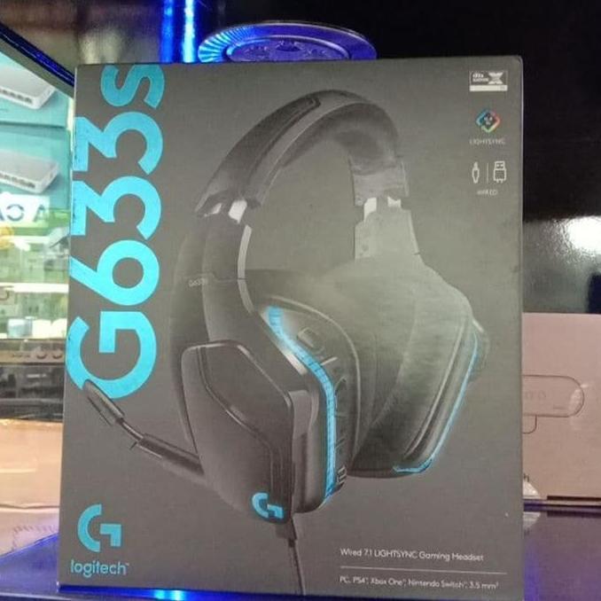 TERMURAH - Logitech G633s 7.1 LIGHTSYNC Gaming Headset G 633 S