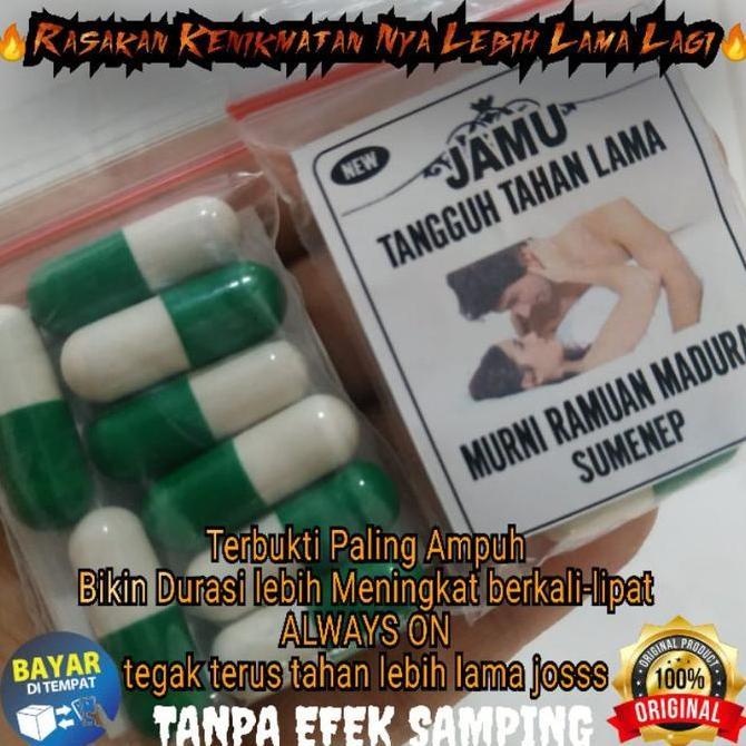 OBAT HERBAL TAHAN LAMA ORIGINAL - JAMU KUAT PRIA TAHAN LAMA || Ramuan