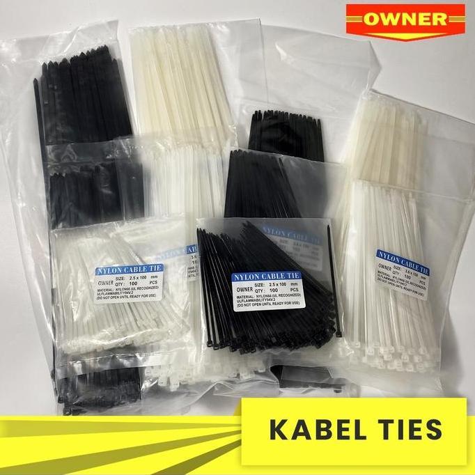 Dicdoc- Kabel Ties /Tali Ties 30Cm Putih Visalux