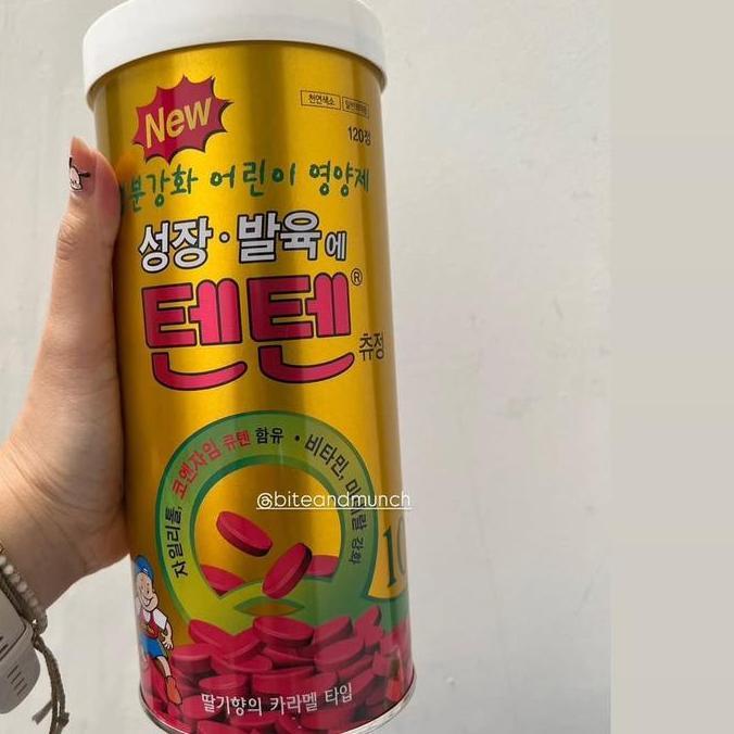 TENTEN Chewable Growth 120pcs Vitamin Peninggi Badan