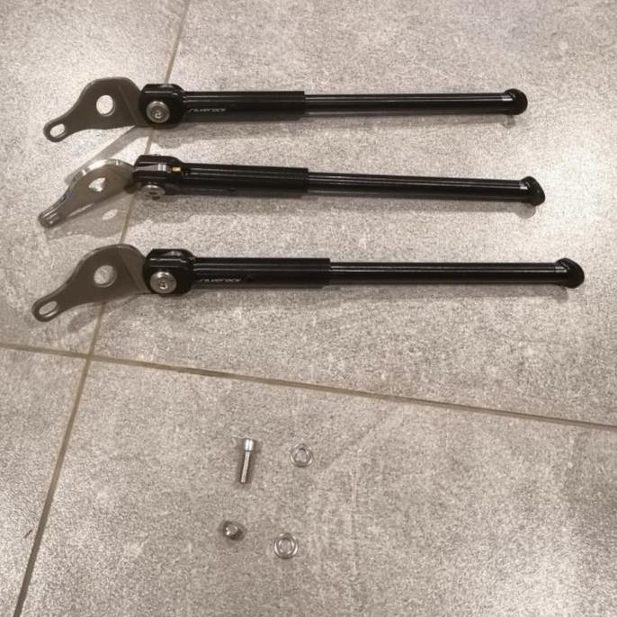 Kickstand standar sepeda SILVEROCK black for Seli Bromp 3sixty