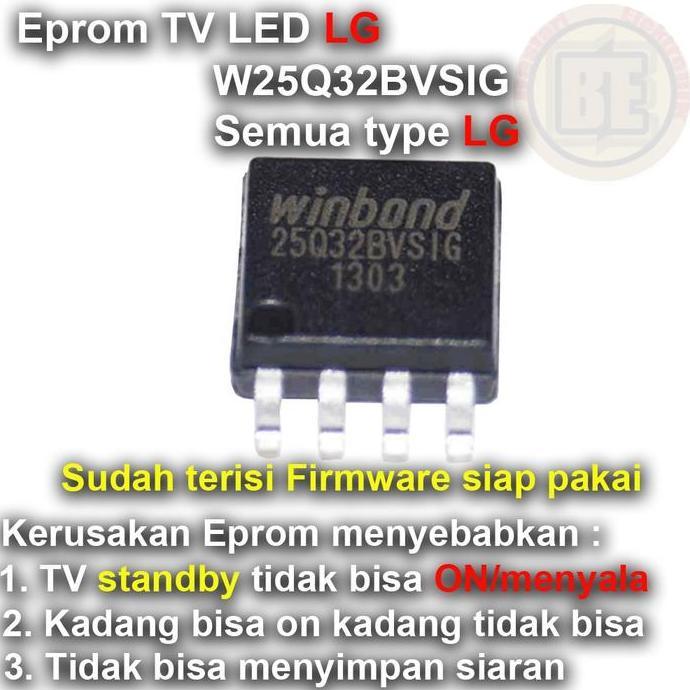 Ic Eprom tv LED LG W25Q32BVS