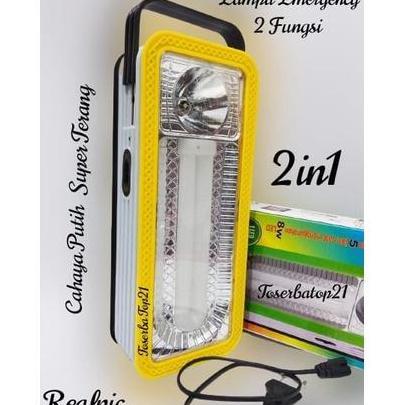 LED EMERGENCY / Lampu Emergency 2in1 Lampu Cas Super Terang