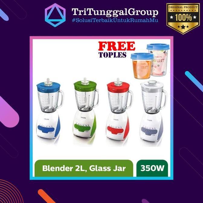 Blender Philips HR2116 / HR 2116 / HR-2116 Gelas Kaca 2 L