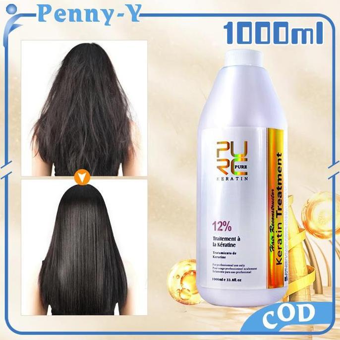 SOORIM 12% Keratin Hair Treatment Smooting PURC Keratin Smoothing Treatment Brazilian 1000ml