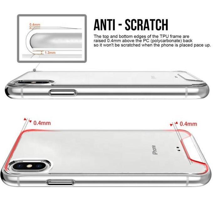 Hardcase acrylic Military Space Case iPhone X & Xs Ultra Protection