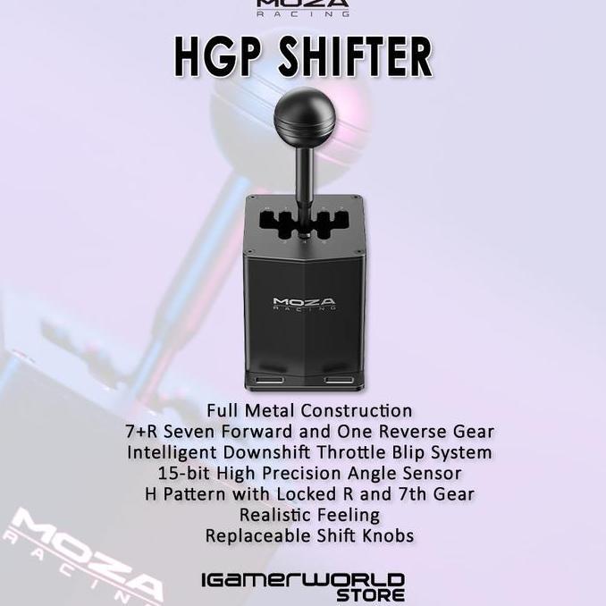 NEW MOZA Racing HGP Shifter Racing Simulator Metal H Pattern Shifter