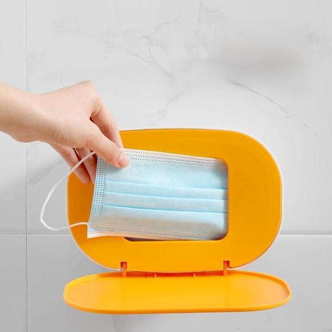 Mask Storage  Kotak Masker Duduk dan Gantung Dinding TU