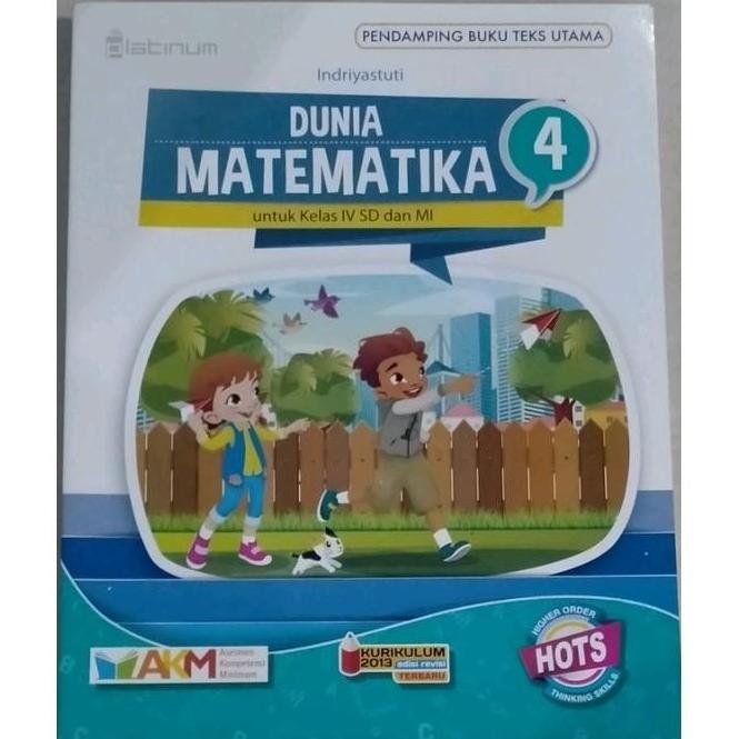 Buku Matematika SD / Dunia Matematika SD kelas 4 Platinum