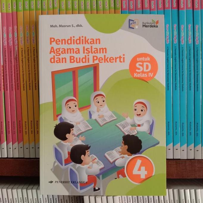 Pendidikan agama Islam kelas 4 SD/MI kurikulum Merdeka Erlangga