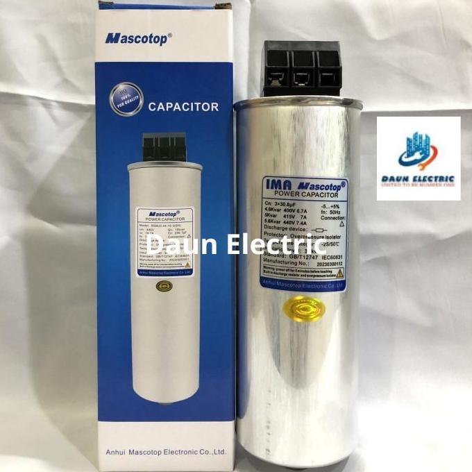 Kapasitor 10Kvar Capasitor Bank 10Kvar 415V Ima Mascotop Premium