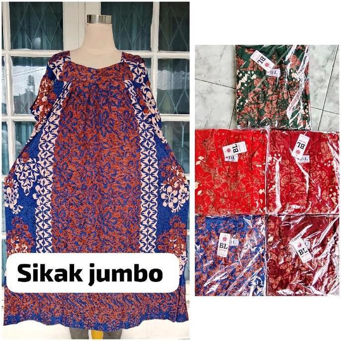 Ready stock DASTER BATIK BL CETAK SOLO UKURAN JUMBO