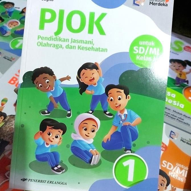 pjok kelas 1 kurikulum merdeka erlangga