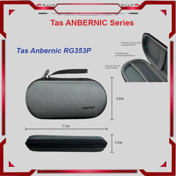 ANBERNIC Protective Storage Case Tas ANBERNIC Series RG35XX RG505 RG353V RG405M RG405V murah