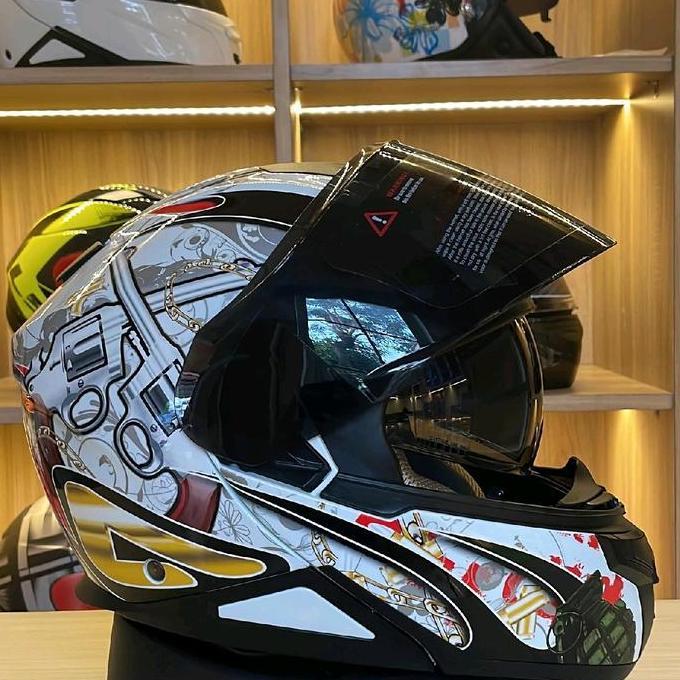 TERMURAH - helm modular LVCOOL pabrikan LS2