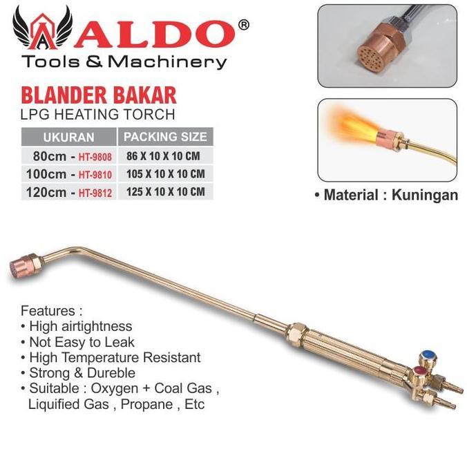 Ubayka_seller - BLANDER BAKAR / LPG HEATING TORCH /ALAT BAKAR GAS LPG / BLANDER BAKAR PANJANG ALDO