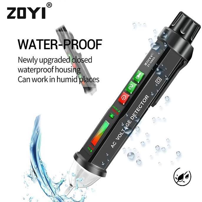 Indusprik- Zoyi Zt-Db02 Tester Pen Tespen Non Contact Ac Voltage 12V-1000V